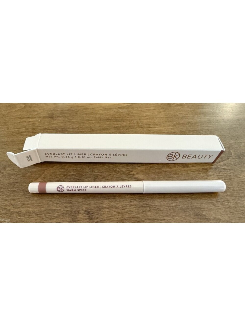 BK Beauty Everlast Lip Liner Pencil Warm Spice Matte Cruelty-Free 0.01 oz NIB
